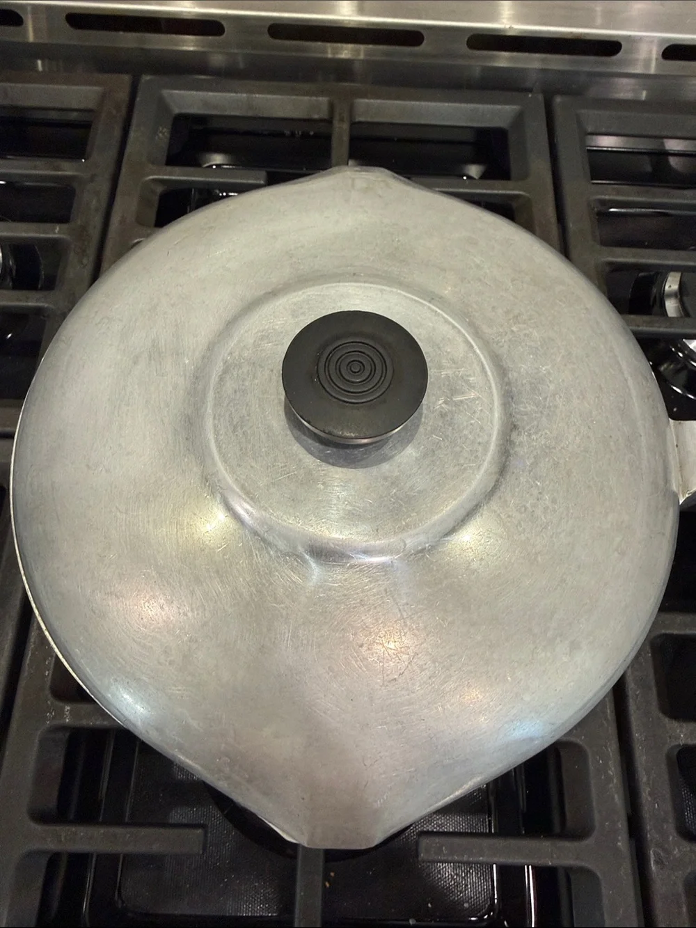 Magnalite Wagner Ware Sidney 4569 Deep Frying Pan Chicken Fryer Skillet w/ Lid